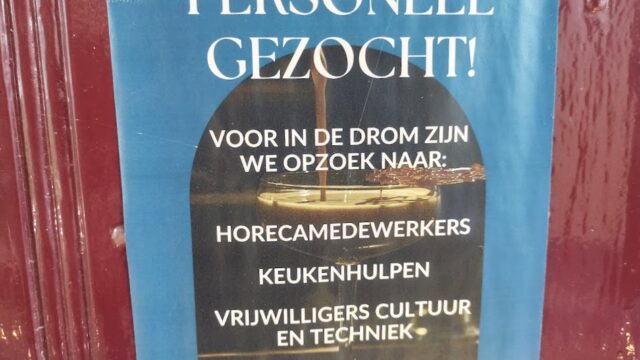 personeelstekort horeca